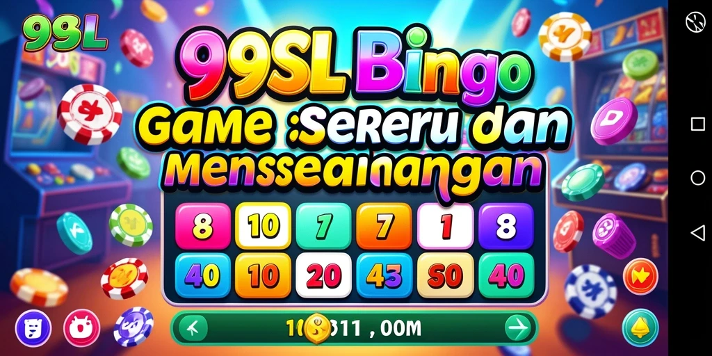 Tampilan gameplay seru Bingo di 99SL dengan interaksi sosial.