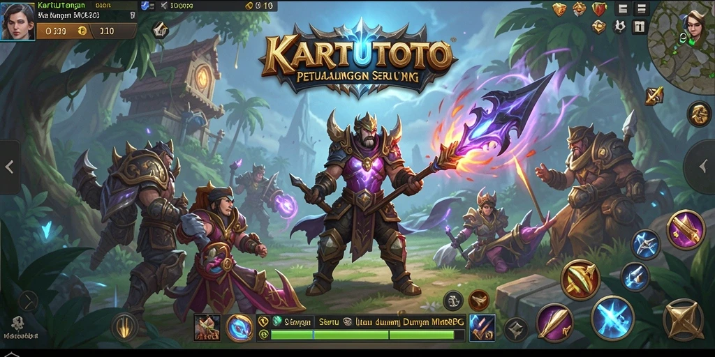Tampilan gameplay KARTUTOTO yang mendebarkan dan penuh aksi.