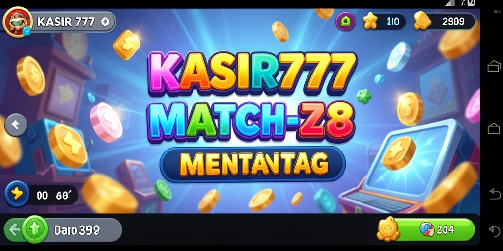 Tampilan gameplay KASIR777 yang seru dan penuh warna.