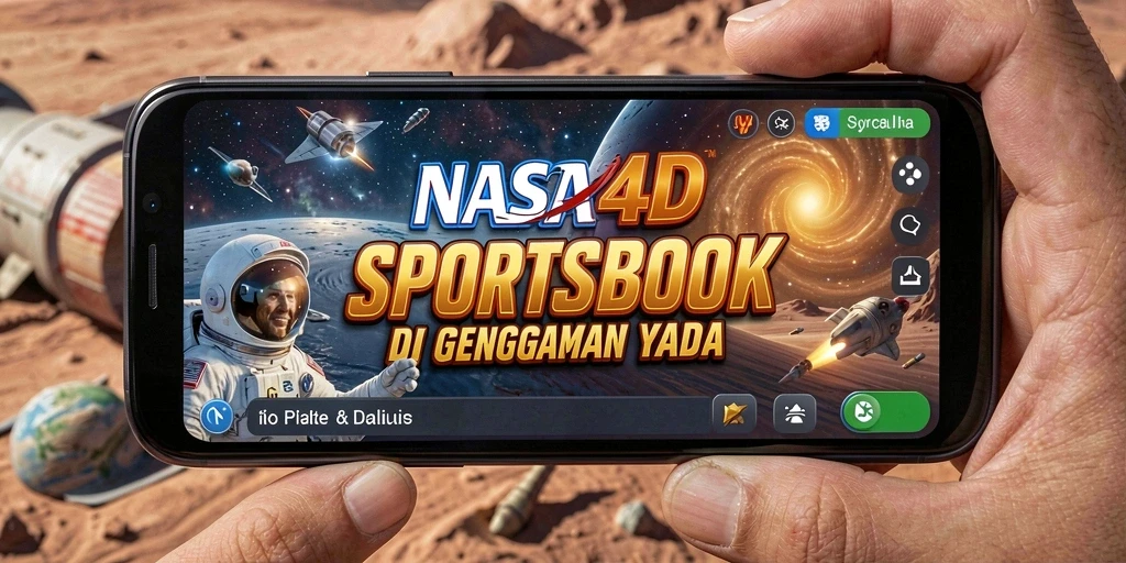 Tampilan antarmuka aplikasi <strong>NASA4D</strong> saat melakukan taruhan olahraga.