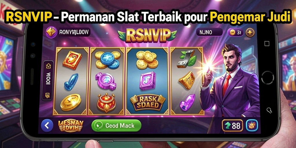 Screenshot gameplay RSNVIP menampilkan keseruan permainan slot yang megah.