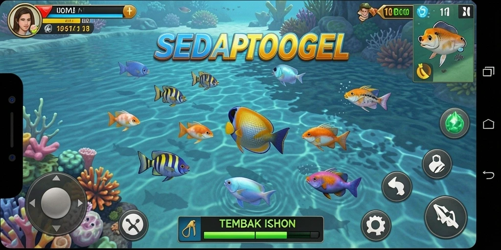 Tampilan gameplay yang seru dan interaktif di SEDAPTOGEL.