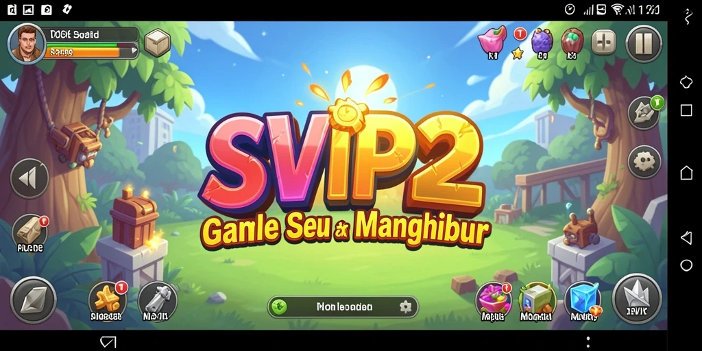 Screenshot utama SVIP2 menampilkan gameplay Idle yang mengasyikkan.