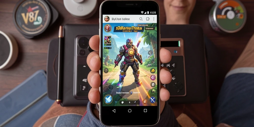 Tampilan screenshot V87 yang menunjukkan fitur pengelolaan file.