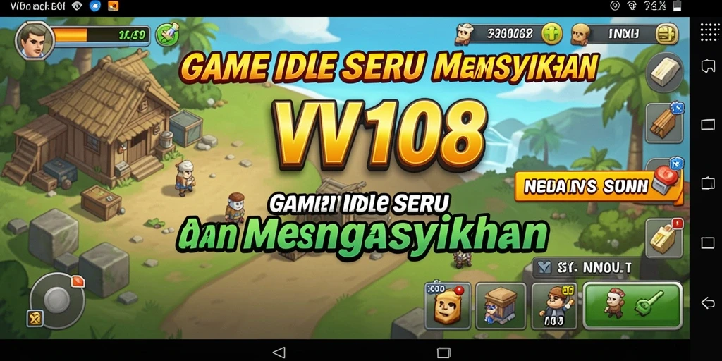 Tampilan gameplay VW108 yang menarik dalam mode Idle.
